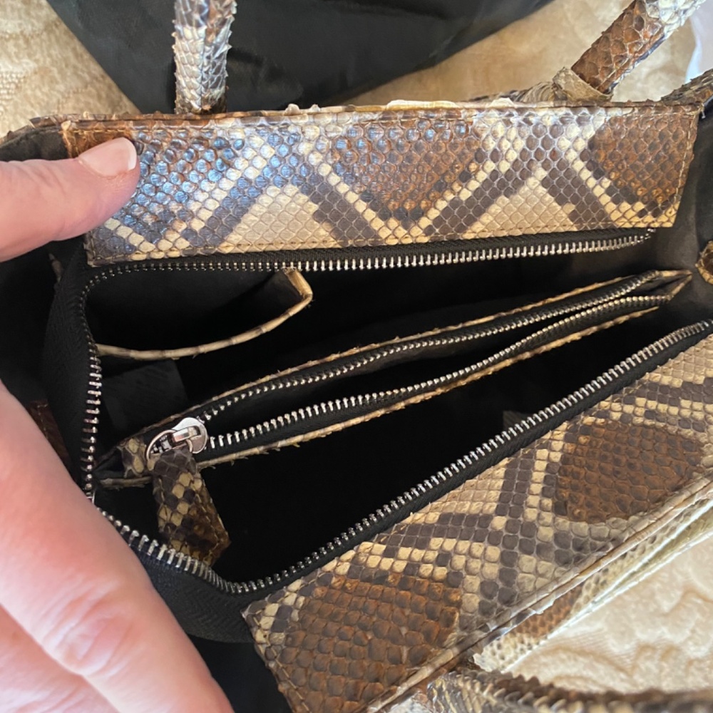 Python custom satchel bag - Picture 3 of 12